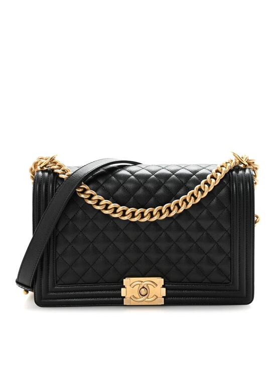 Chanel Handbags - Chanel Caviar Quilted New Medium Boy #322002C49B